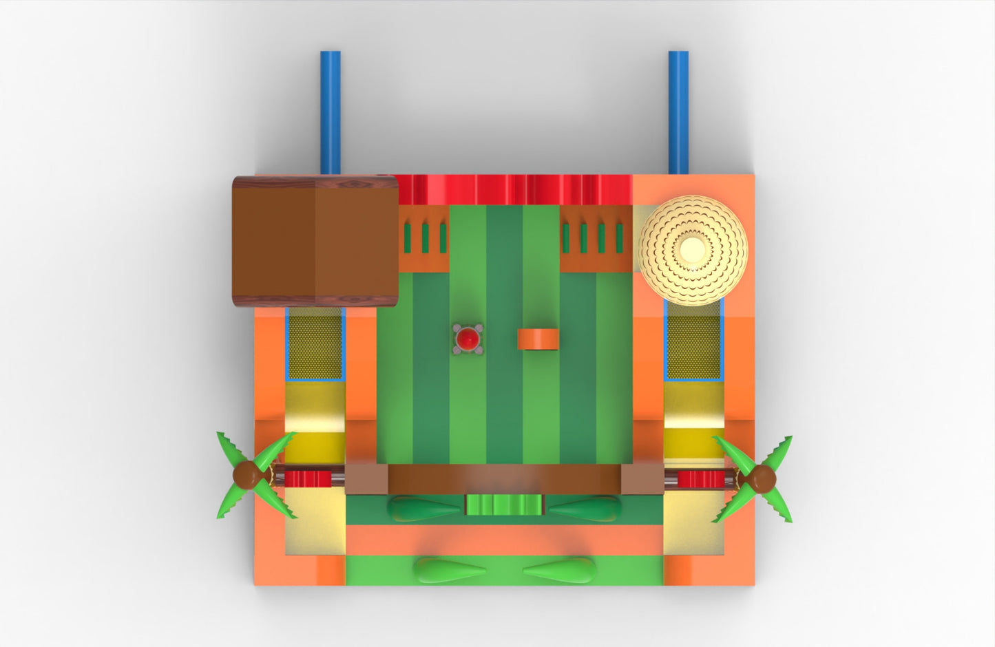 Inflatable bouncer Jungle