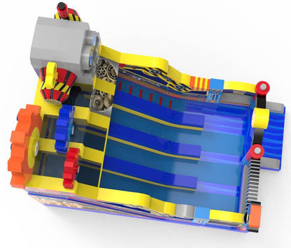 Inflatable bouncer Robots