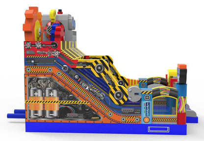 Inflatable bouncer Robots