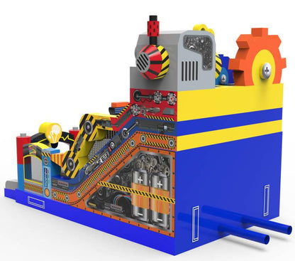 Inflatable bouncer Robots