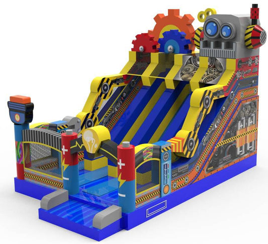 Inflatable bouncer Robots